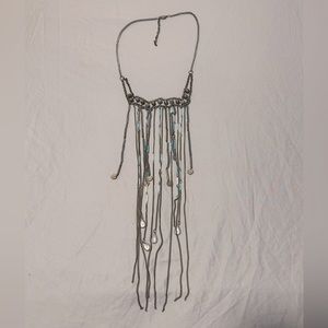 Long boho style necklace